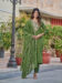 Women's Embroidered Simar Kurti With Pant & Dupatta Set