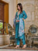 Women Embroidered Viscose Rayon Kurta With Pant And Digital Print Dupata Set