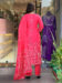 Women's French Crepe Printed & V-Neck Embroidary Straight Kurta with Pant And  Dupatta Sets