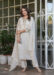 Women's  Viscose Chanderi Embroidered Straight Kurta with Viscose Pant And Viscose jacquard Dupatta Sets