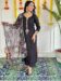 Women's Black Rayon Slub Embroidered Straight Kurta with Rayon Slub Pant And Silk Printed Dupatta Sets