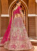 Letest Designer Satin Embroidery Work Lehenga Choli